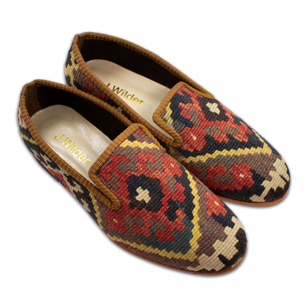 classic kilim men's smoking shoes size 8.5