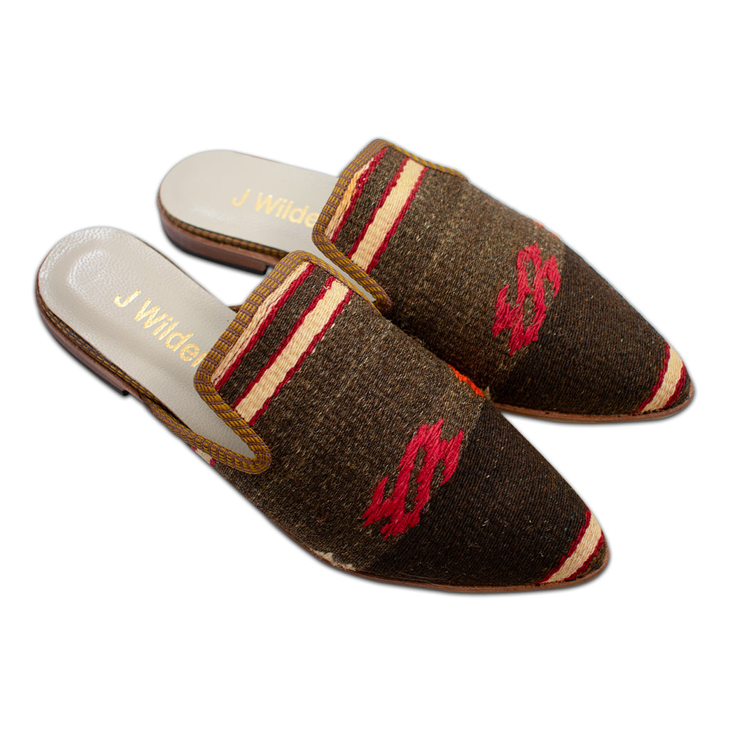 brown summer mules size 10