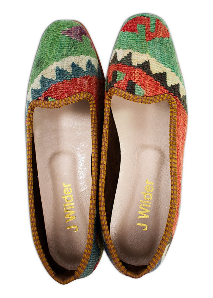 colorful turkish loafers women's size 9