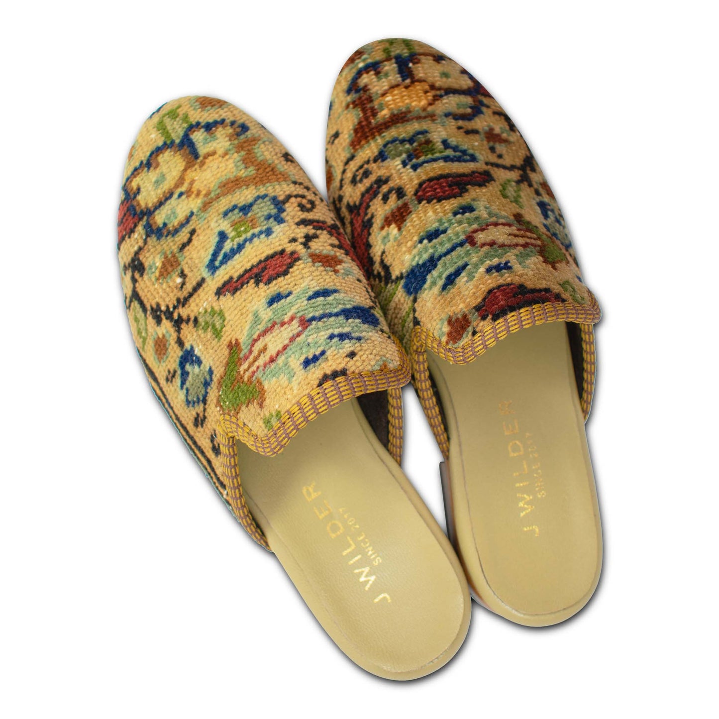 women's size 7 turkish carpet mules