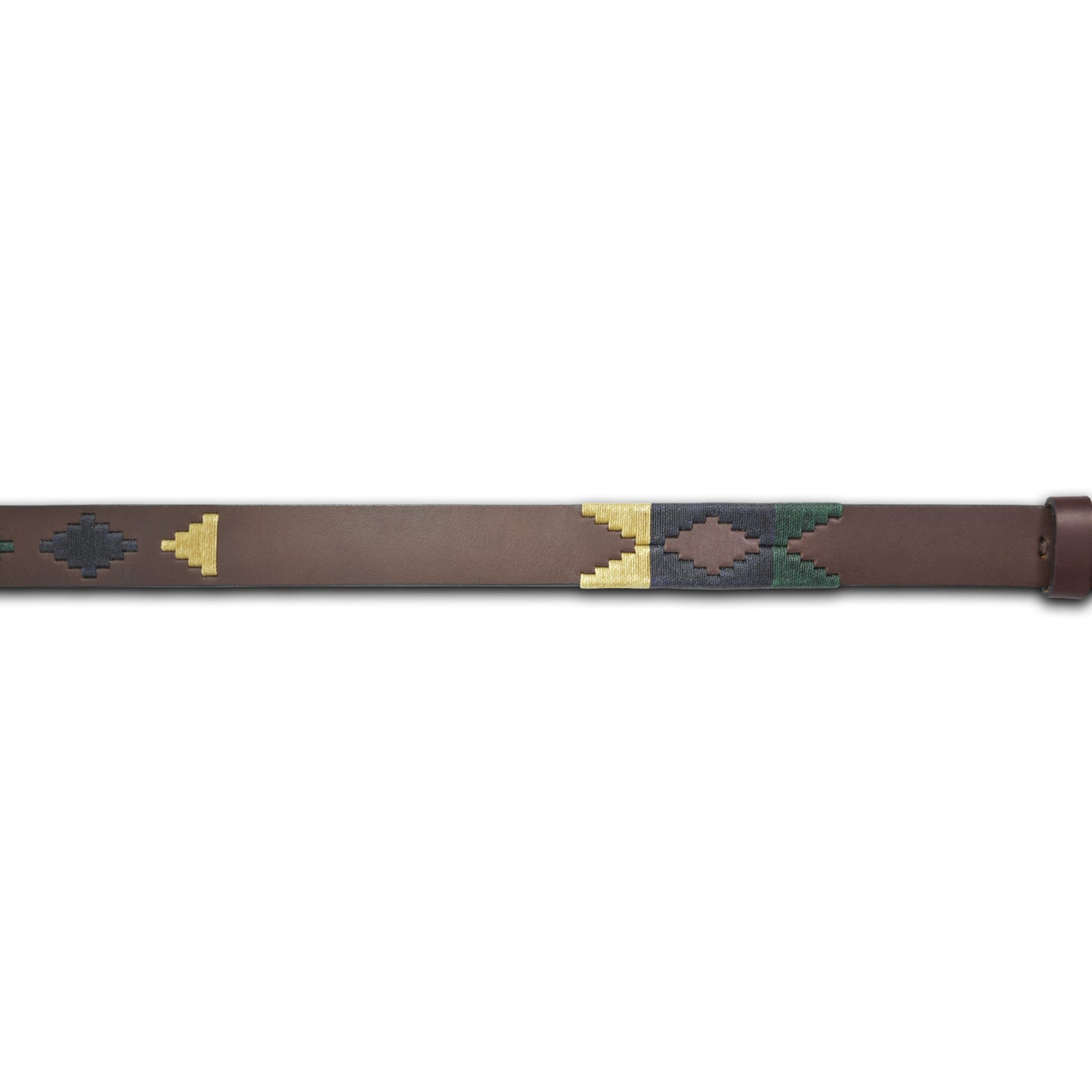 Great leather Polo belt with subtle colors