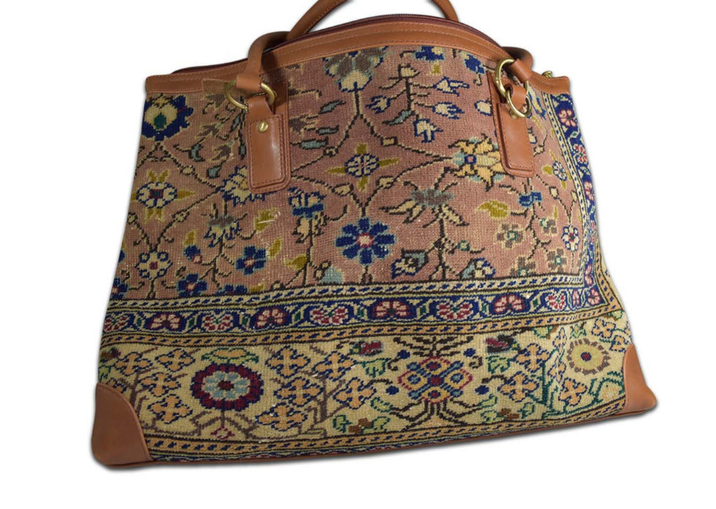 A carpet bag and ideal weekender luggage
