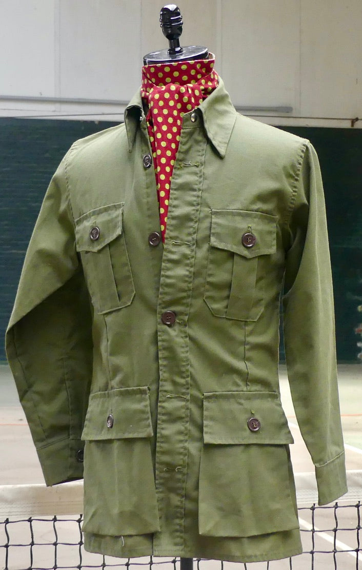 safari or field jacket all cotton 