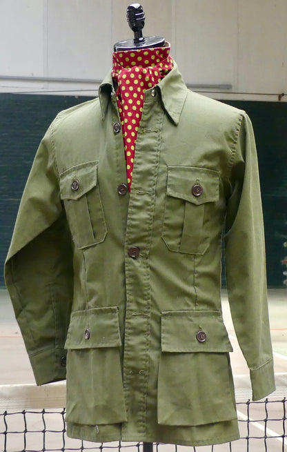 safari or field jacket all cotton 