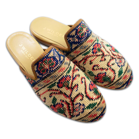 women's size 9 carpet slides handmade in Turkey