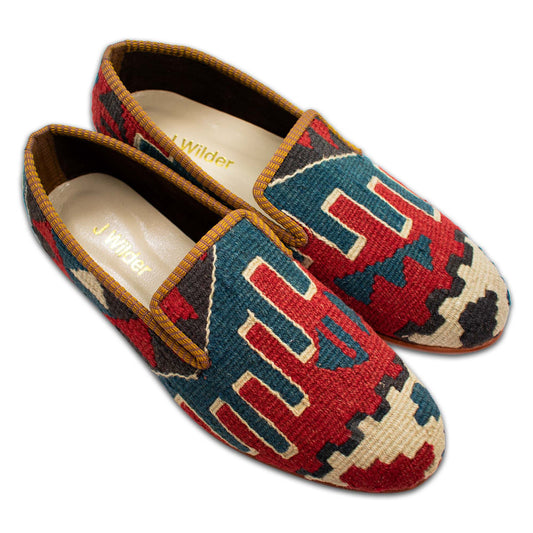 bold kilim men's loafer handmade size 11