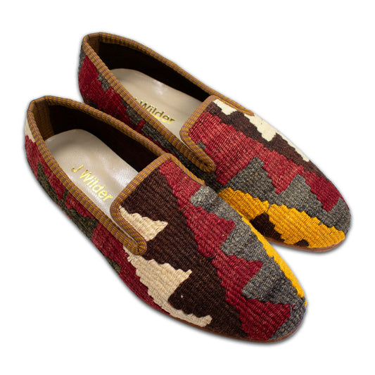 bold kilim tapestrty shoe for men size 10