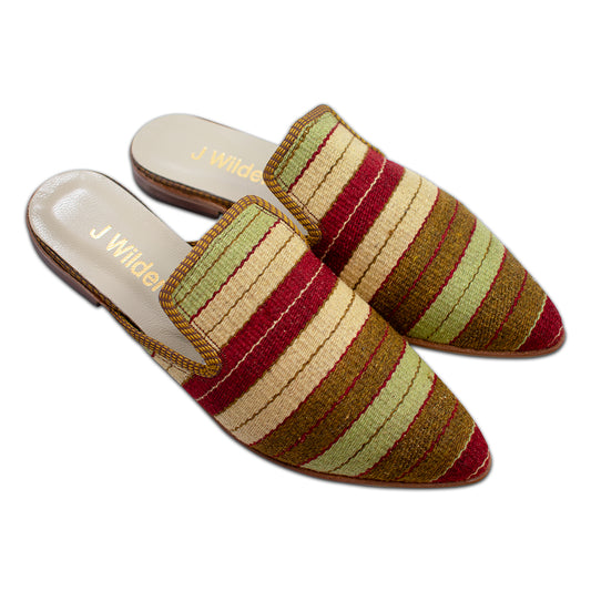 women's Italian summer slides size 10 