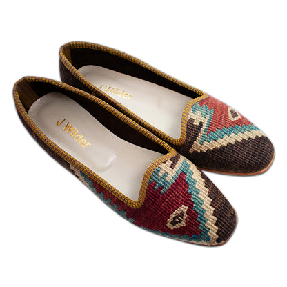 women's size 11 kilim turkish slipper shoes 