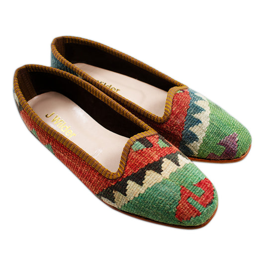 colorful turkish loafers women's size 9