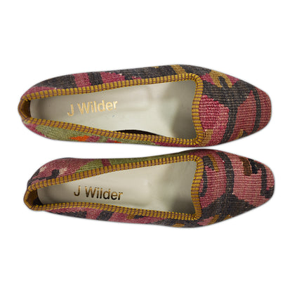 women's Turkish kilim carpet loafers size 7  