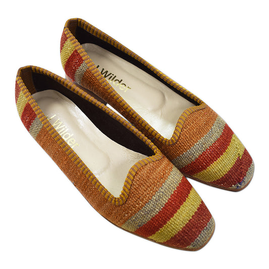 womens size 6 turkish kilim loafers