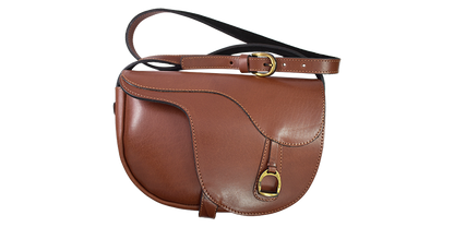 Women's Leather Saddle purse