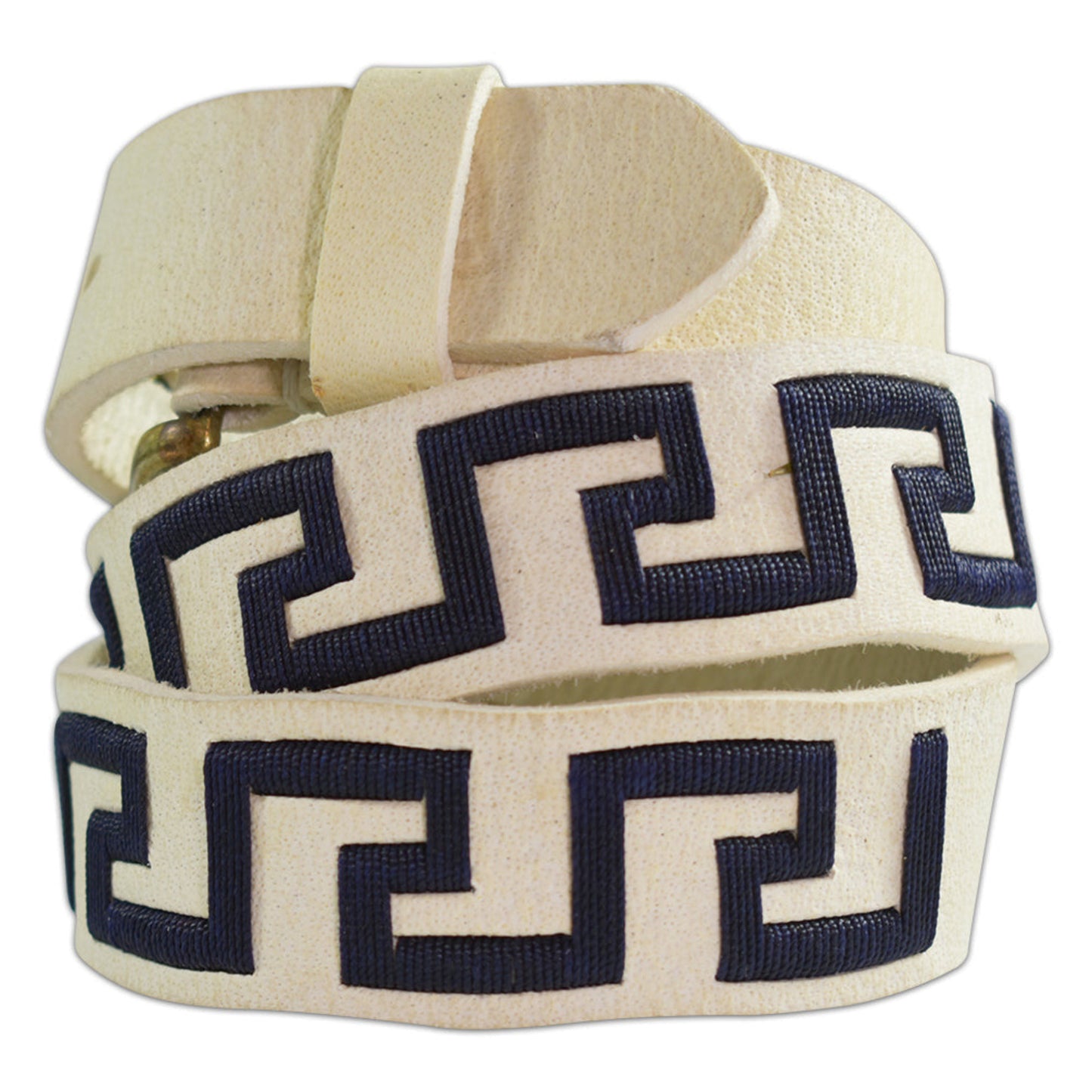 classic polo players belt cinturones azul y blanco