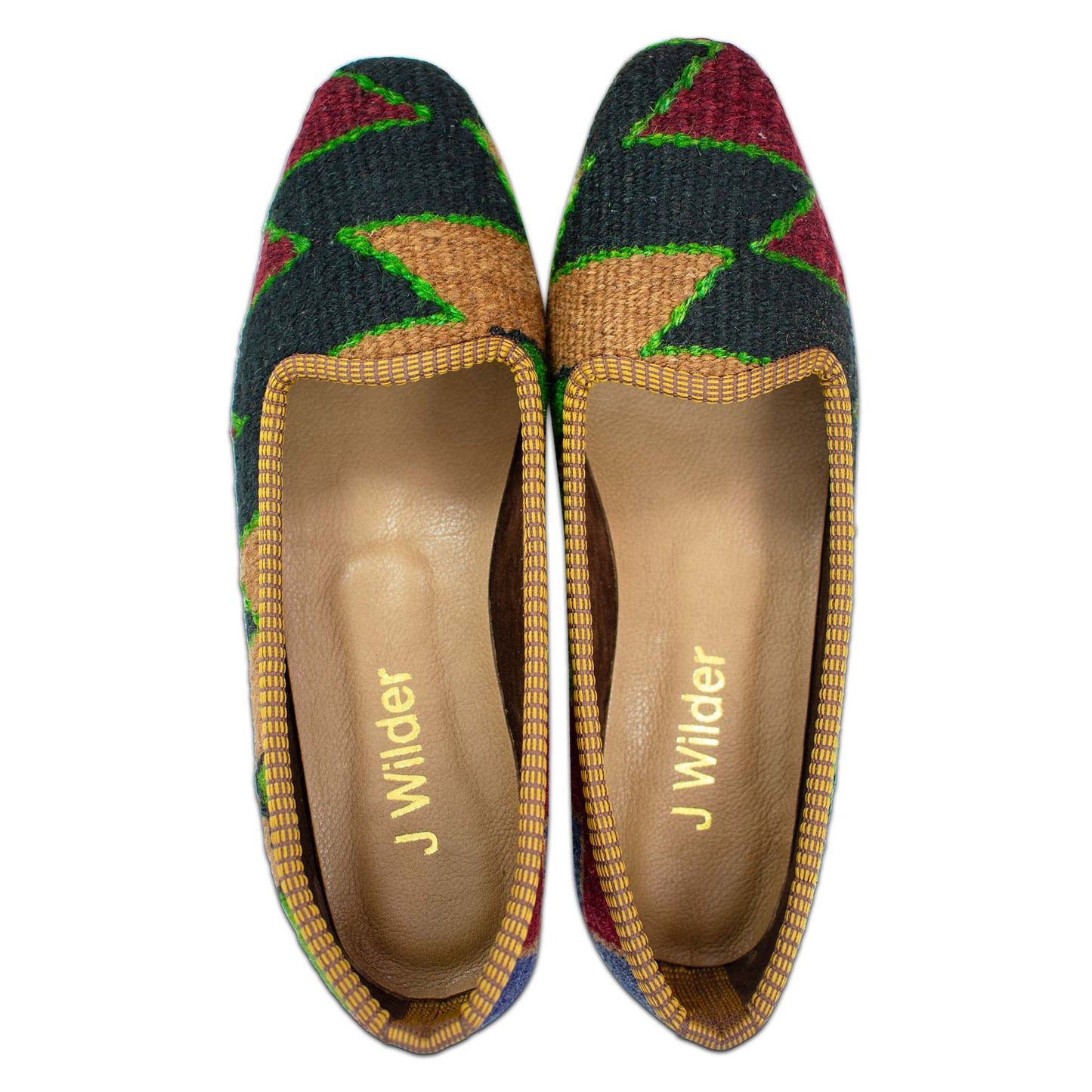 women's tapestry kilim loafers size 8