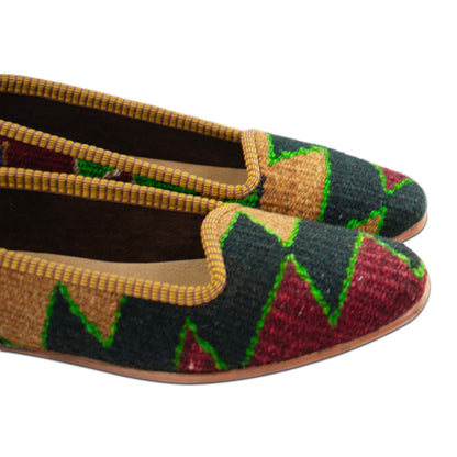 women's tapestry smoking shoes size 8