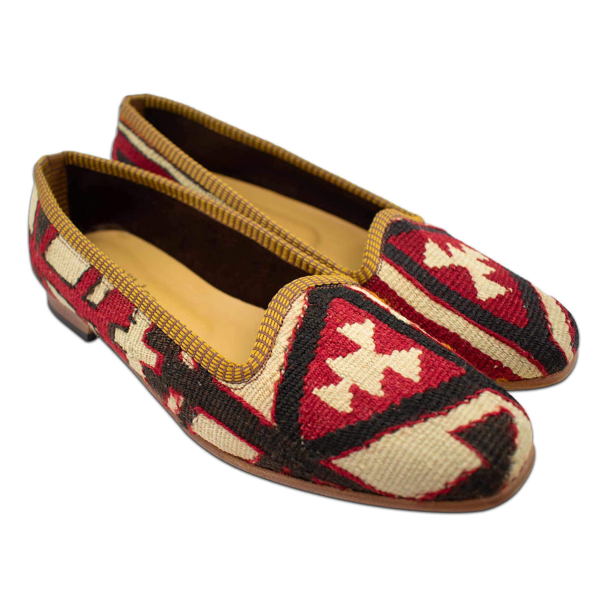 women's size 10 tapestry loafers Turkish