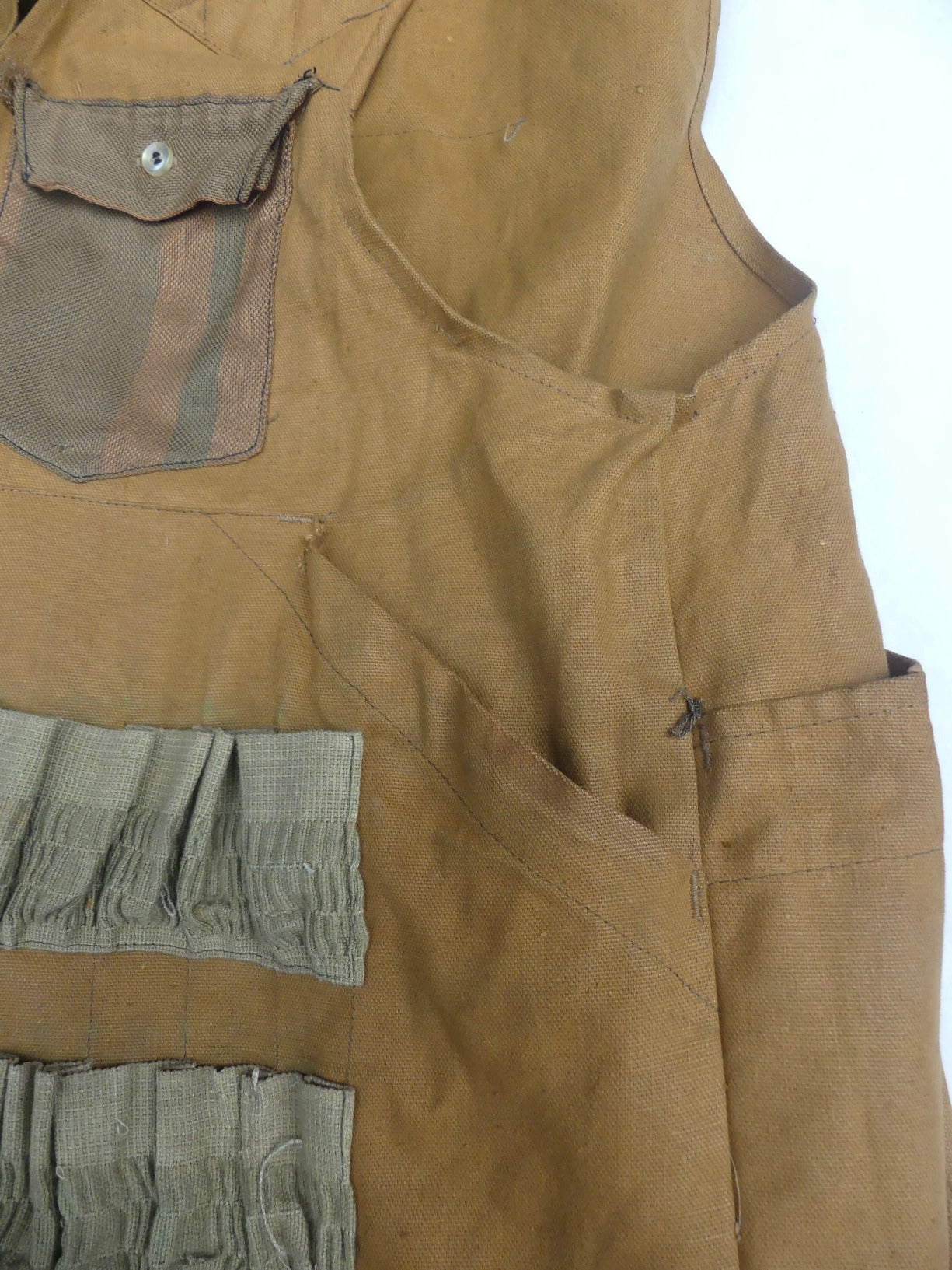 canvas hunting vest vintage