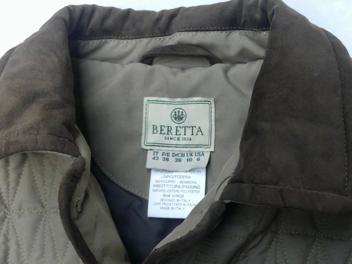 unique quilted barn jacket in soft green luxury barn jacket