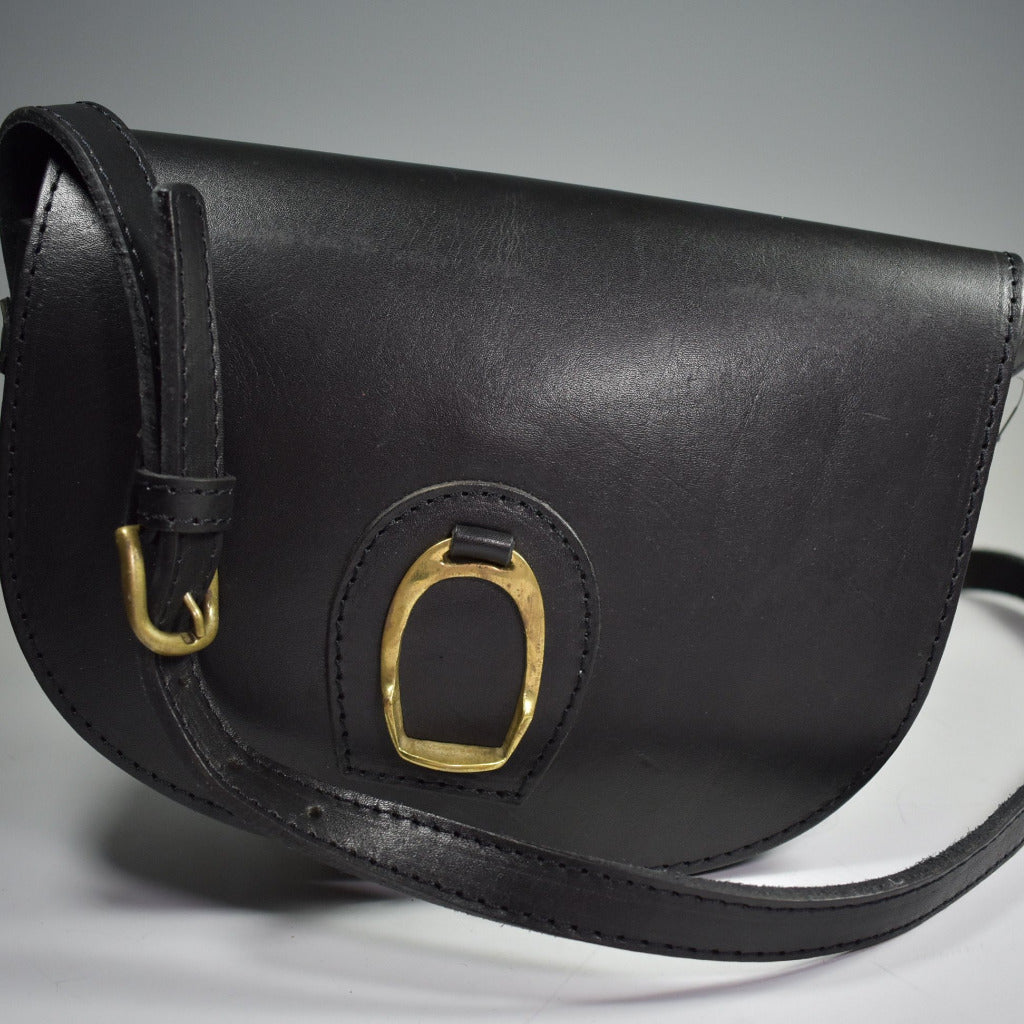 The premium saddle leather purse 