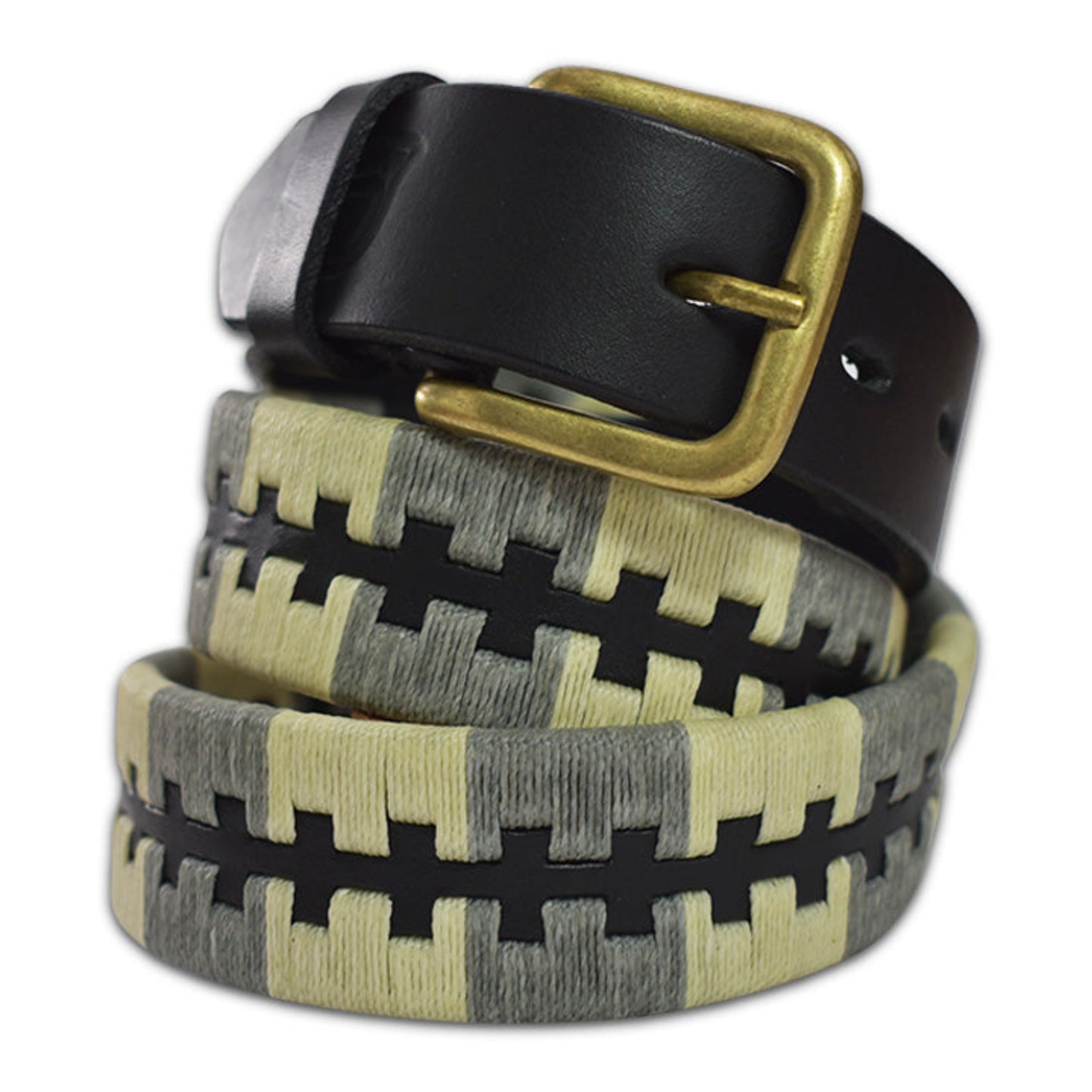 premium leather polo belt black argentina polo designer belt 
