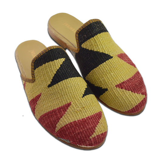 kilim mens designer mule slippers