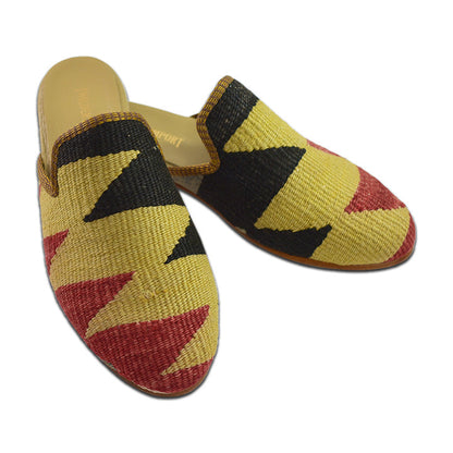kilim mens designer mule slippers
