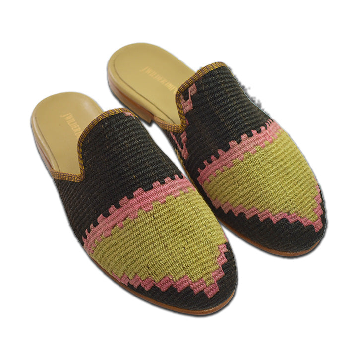 kilim womens designer mule slippers