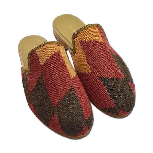 women's size 9 mules Turkish carpet mules