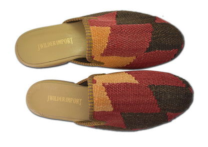 women's size 9 mules Turkish carpet mules